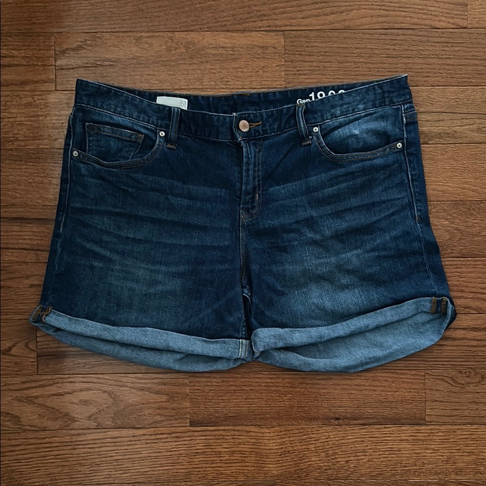Denim Blue Women's Shorts Gap